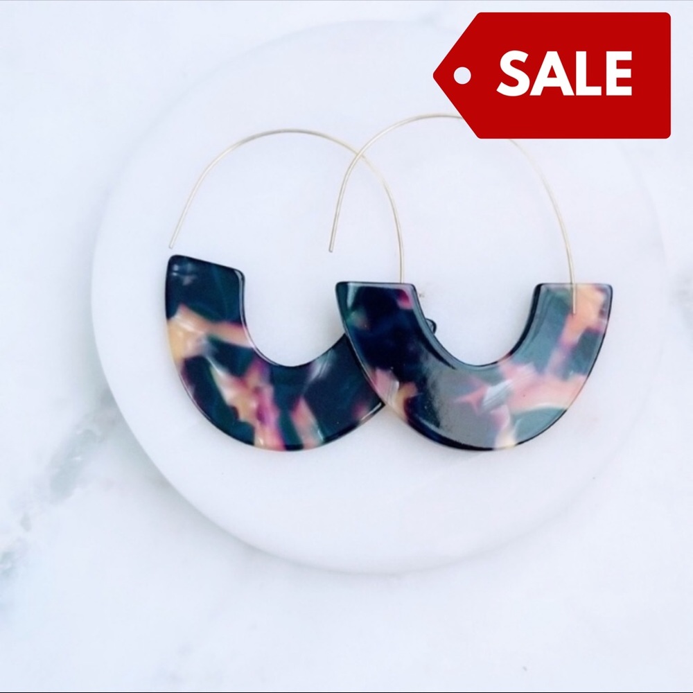 Multicolor Resin Hoops